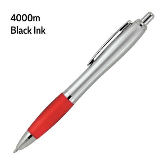 Silver Red Tasman Pens